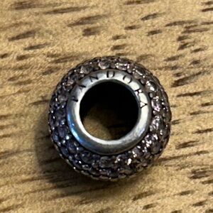 Light Pink Pave Pandora Charm